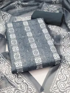 Peachmode Floral Printed Unstitched Dress Material