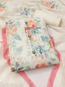 Peachmode Printed Unstitched Dress Material