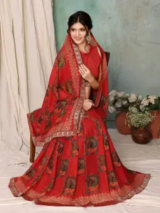 KALINI Ethnic Motifs Printed Saree