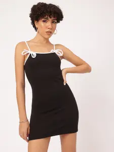 DressBerry Knot Detail Mini Bodycon Dress