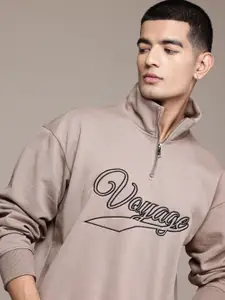 The Roadster Lifestyle Co. Printed Relaxed Sweatshirt