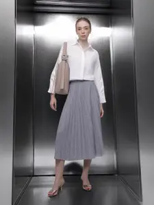 French Connection Pure Cotton Drop-Shoulder Sleeves Casual Shirt