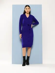 Chemistry Belted Jumper Midi Dress