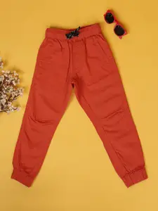 V-Mart Boys Solid  Joggers Trousers
