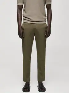 MANGO MAN Tapered Fit Chinos Trousers