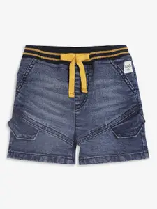 Ed-a-Mamma Baby Boys Washed Denim Denim Shorts