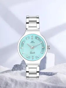 IIK COLLECTION Women Dial Stainless Steel Bracelet Style Straps Analogue Watch