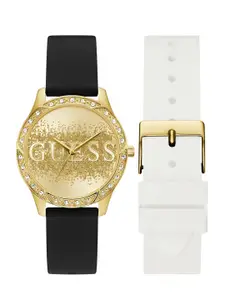 GUESS Women Textured Dial Analogue Watch U1403L1M