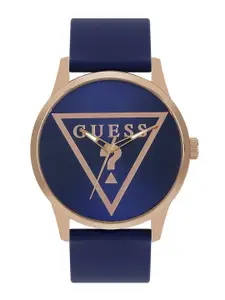 GUESS Men Regular Straps Analogue Watch U1409G4M