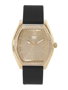 GUESS Women Embellished Dial & Straps Analogue Watch U1407L1M