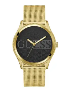 GUESS Men  Dress Reputation Brand Logo Printed Dial Analogue Watch GW0710G2