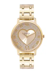 GUESS Women Trend Lover Bracelet Style Straps Analog Watch - U1400L2M