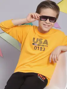 Monte Carlo Boys Printed Round Neck Sweatshirt