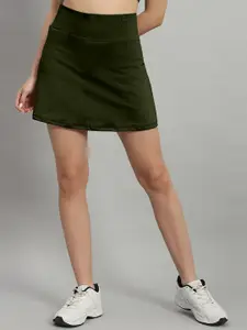 Mehrang Pencil Above Knee Skirt With Shorts