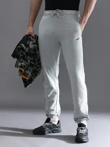 Crocodile Men Cotton Relaxed-Fit Mid Rise Joggers