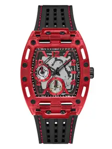 GUESS Men Dial & Straps Analogue Multi Function Watch GW0499G4