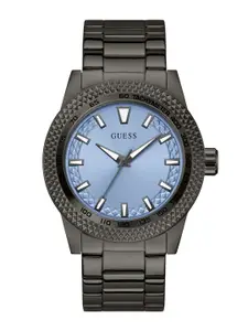 GUESS Men Sport Scout Bracelet Style Straps Tachymeter Analog Watch - U1417G3M