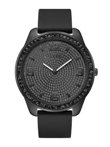 GUESS Men Trend Heist Embellished Dial Analogue Watch U1430G2M