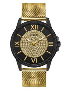 GUESS Men Trend Breaker Embellished Dial Analogue Watch U1434G2M