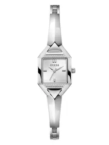 GUESS Women Bejeweled Ariel Bracelet Style Analogue Watch U1426L1M