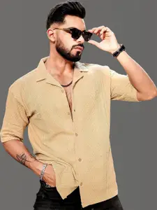 Maniac Men Comfort Opaque Printed Casual Shirt