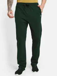 Octave Men Cotton Mid Rise Track Pants