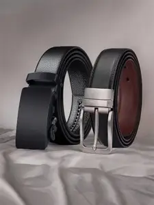 The Roadster Lifestyle Co Men Set Of 2 Belts