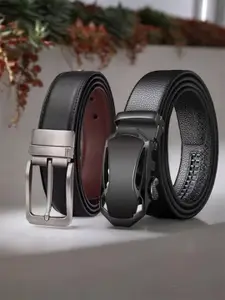 The Roadster Lifestyle Co Men Set Of 2 Belts