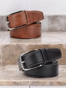 The Roadster Lifestyle Co Men Set Of 2 Belts
