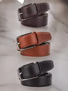 The Roadster Lifestyle Co Men Set Of 3 Belts