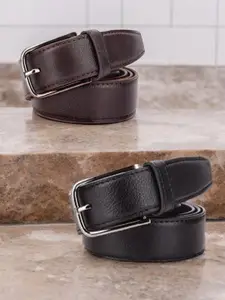 The Roadster Lifestyle Co Men Set Of 2 Belts