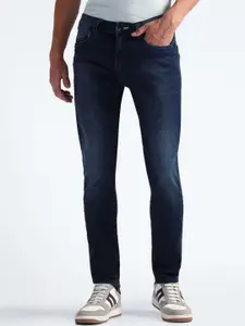 Flying Machine Men Tapered Fit Light Fade Stretchable Jeans