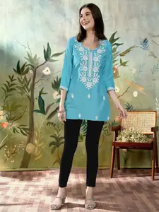 Anouk Ethnic Motifs Embroidered Kurti