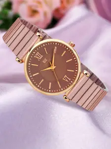 IIK COLLECTION Women Dial & Bracelet Style Straps Analogue Watch IIK-3215W