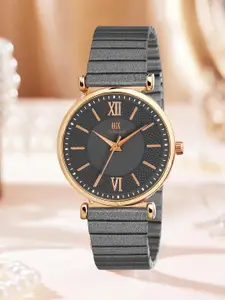 IIK COLLECTION Women Round Dial Bracelet Style Straps Analogue Watch