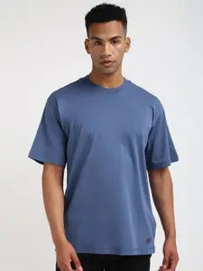 Calvin Klein Jeans Men Solid Round Neck Cotton T-shirt