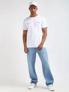 Calvin Klein Jeans Men Solid Round Neck Cotton T-shirt