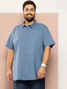 Sztori Men Plus Size Classic Oversized Casual Shirt