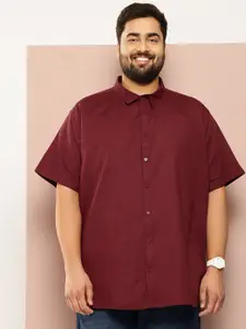 Sztori Men Plus Size Classic Oversized Casual Shirt