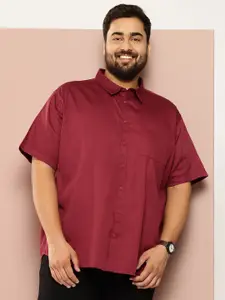 Sztori Men Plus Size Classic Casual Shirt