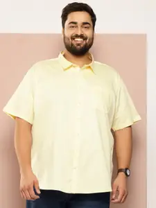 Sztori Men Plus Size Classic Casual Shirt