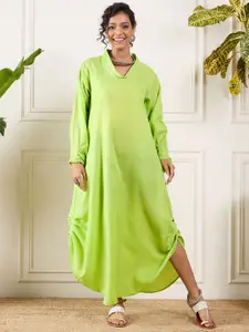 InWeave Long Sleeves Maxi Dress