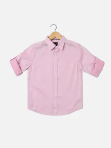 Allen Solly Junior Boys Slim Fit Opaque Casual Shirt