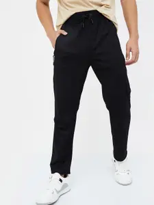 Forca by Lifestyle Men Cotton Mid Rise Track Pants