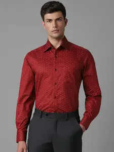 Louis Philippe Men Floral Opaque Printed Formal Shirt