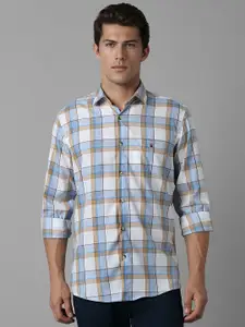 Louis Philippe Sport Men Slim Fit Opaque Checked Casual Shirt
