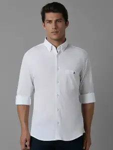 Louis Philippe Sport Men Slim Fit Opaque Casual Shirt