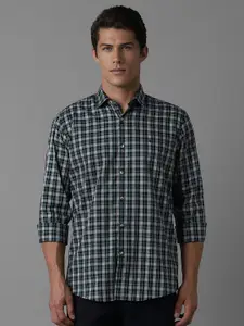 Louis Philippe Sport Men Slim Fit Opaque Checked Casual Shirt