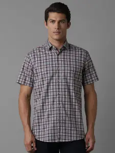Louis Philippe Sport Men Slim Fit Opaque Checked Casual Shirt