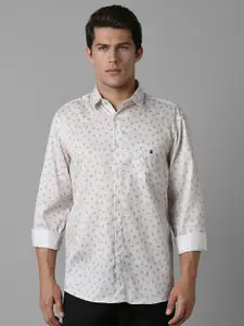 Louis Philippe Sport Men Slim Fit Floral Opaque Printed Casual Shirt